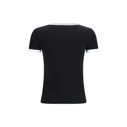 Black Cotton T-Shirt