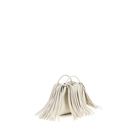 Beige Lamb Ovis Aries Aries Shoulder Bag