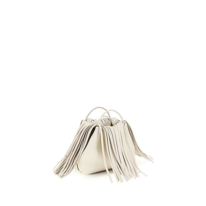 Beige Lamb Ovis Aries Aries Shoulder Bag