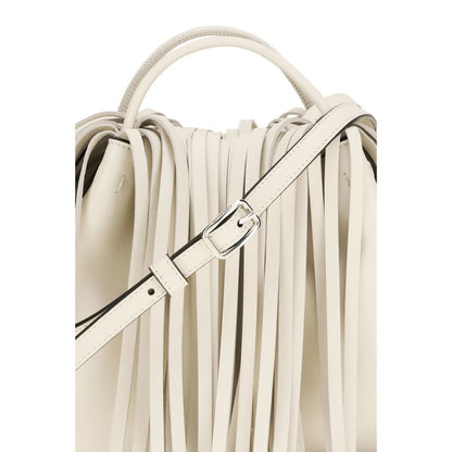Beige Lamb Ovis Aries Aries Shoulder Bag