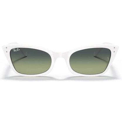 White Acetate Sunglasses