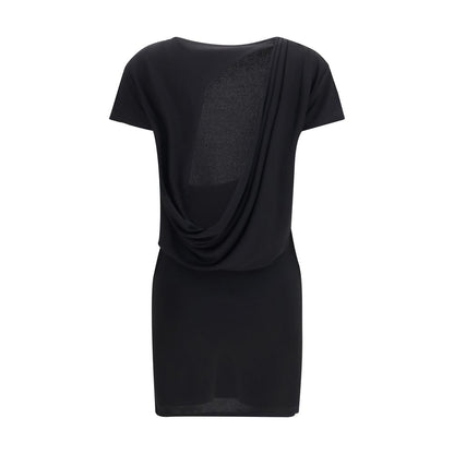 Black Viscose Cocktail Dress