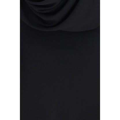 Black Viscose Cocktail Dress