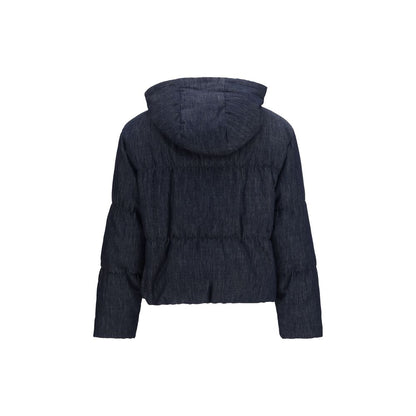 Blue Cotton Shell Jacket