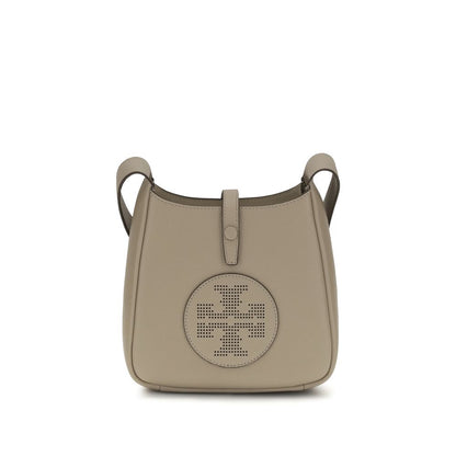 Beige Calf Leather Bos Taurus Shoulder Bag
