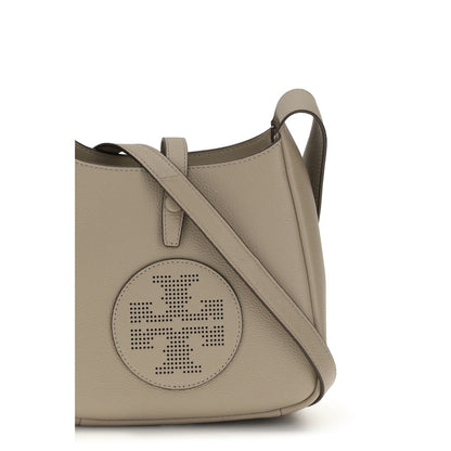 Beige Calf Leather Bos Taurus Shoulder Bag