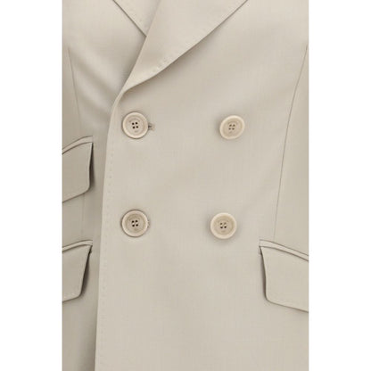 Beige Wool Oves Aries Blazer