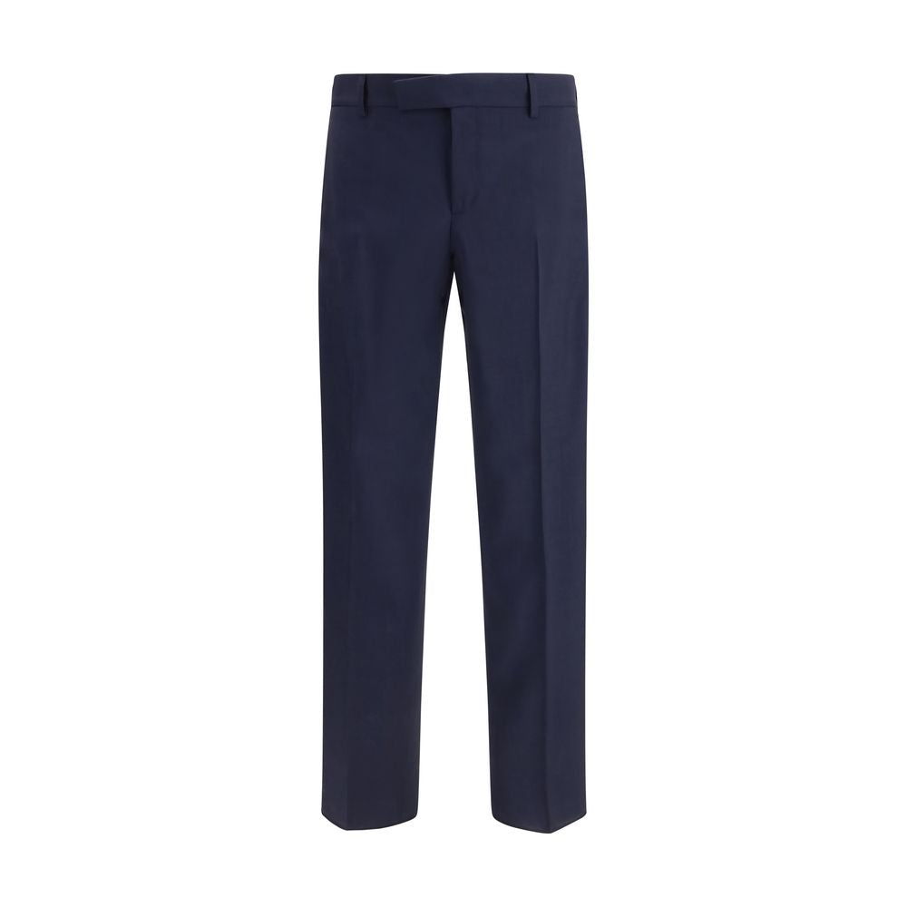 Blue Wool Oves Aries Dress Pants