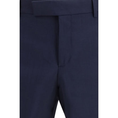 Blue Wool Oves Aries Dress Pants