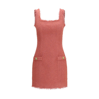 Multicolor Wool Oves Aries Casual Dress