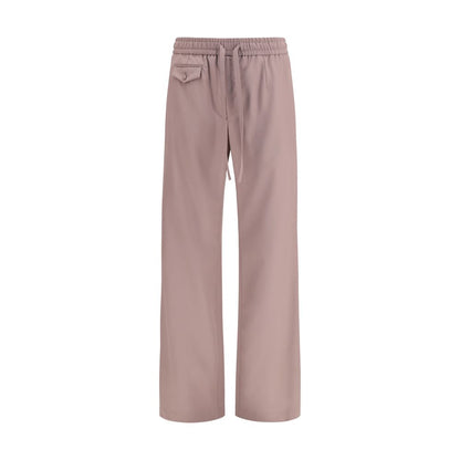 Brown Wool Oves Aries Joggers (Workout Pants)
