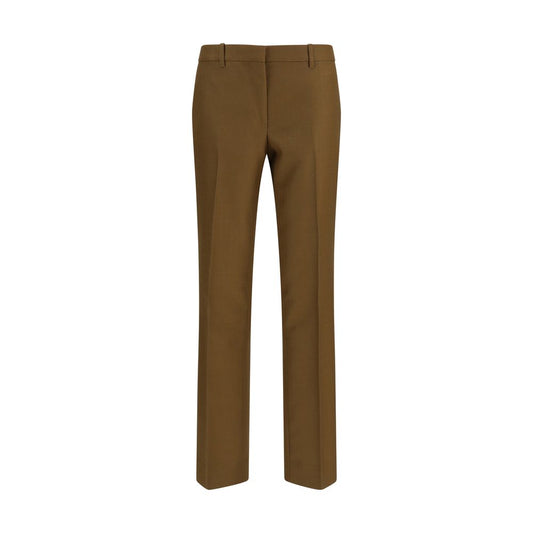 Brown Wool Oves Aries Dress Pants