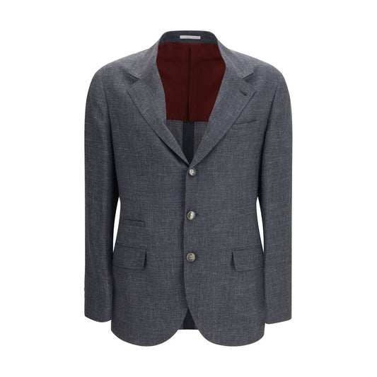 Gray Wool Oves Aries Blazer