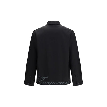 Black Wool Oves Aries Shirt