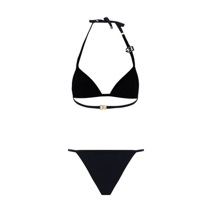 Black Nylon Bikini