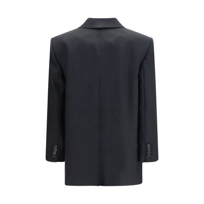 Black Wool Oves Aries Full-Length Jacket