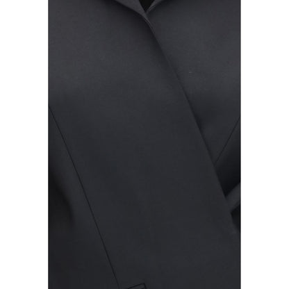 Black Wool Oves Aries Full-Length Jacket