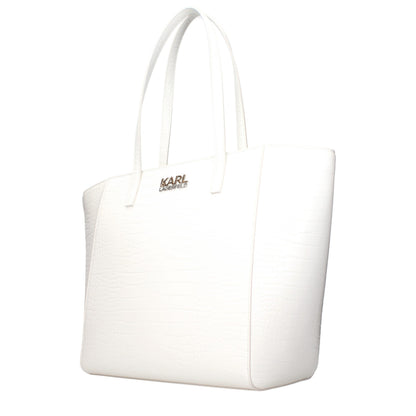 White Polyethylene Shoulder Bag