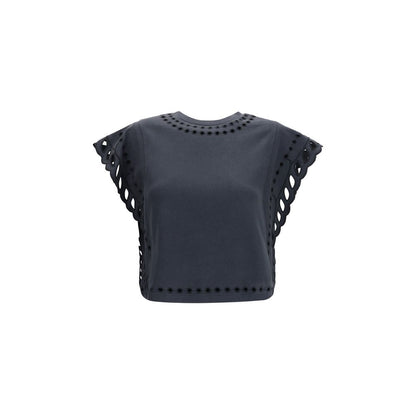 Black Cotton T-Shirt