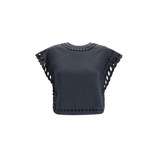 Black Cotton T-Shirt