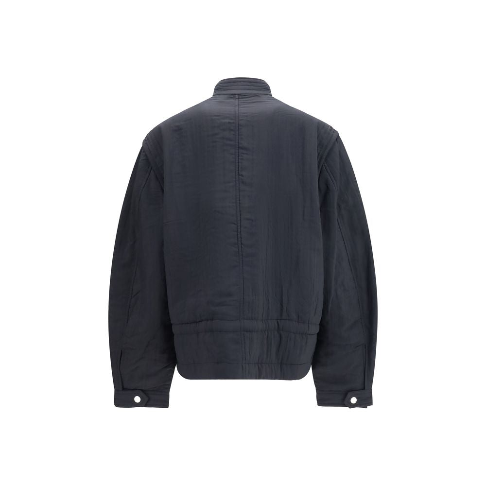 Black Modal Full-Length Jacket