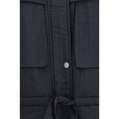 Black Modal Full-Length Jacket