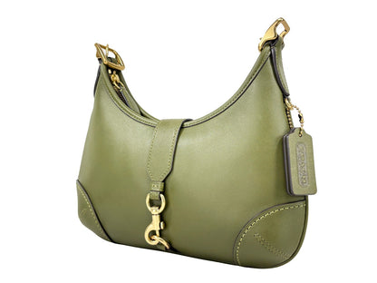 Coach Hamptons Leather Hobo Shoulder Bag