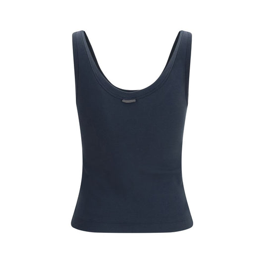 Blue Cotton T-Shirt