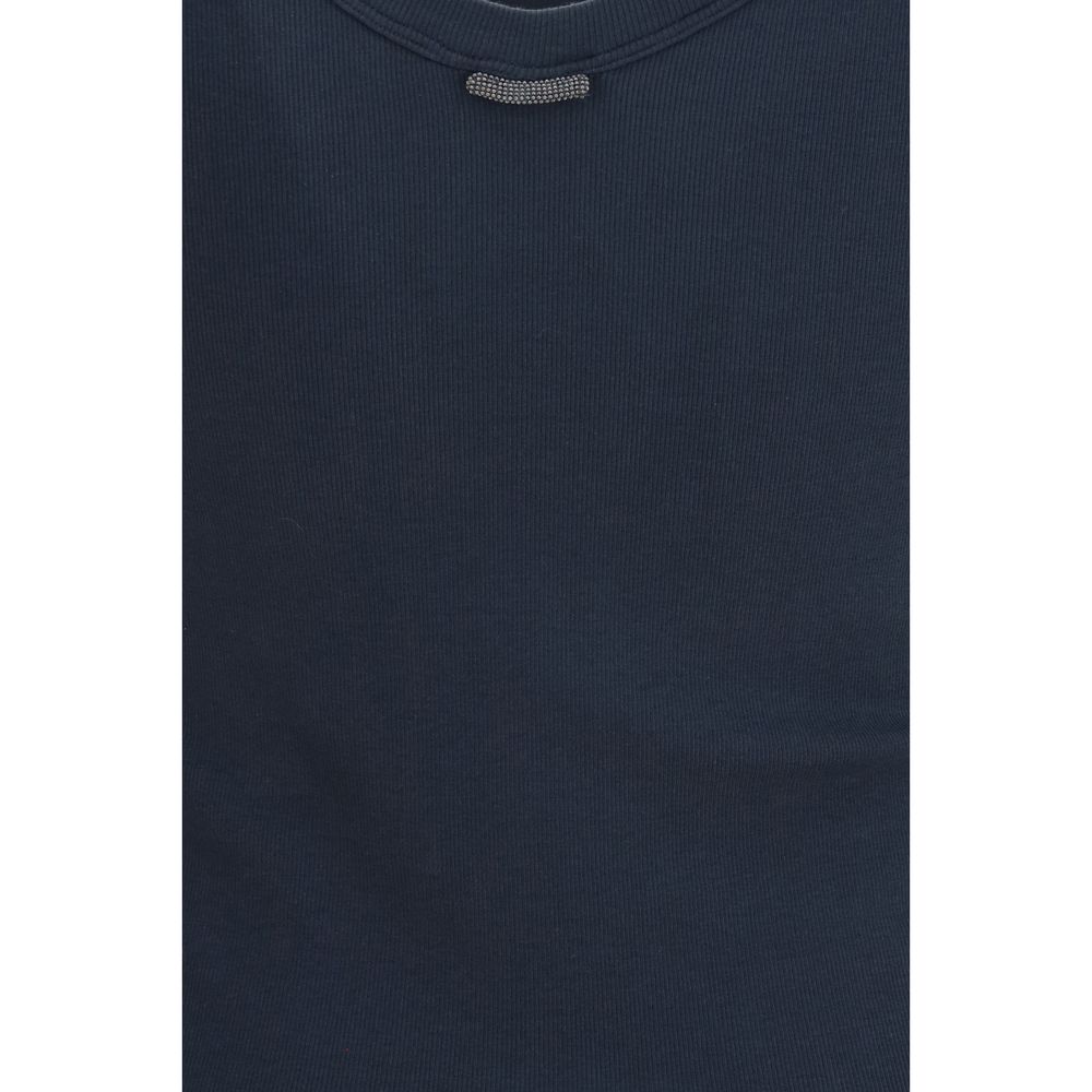 Blue Cotton T-Shirt