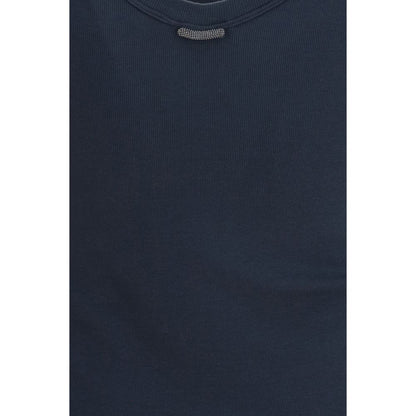 Blue Cotton T-Shirt