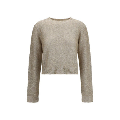 Beige Linen Sweatshirt