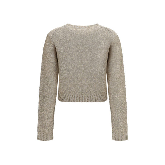 Beige Linen Sweatshirt