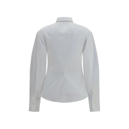 White Cotton Dress Shirt