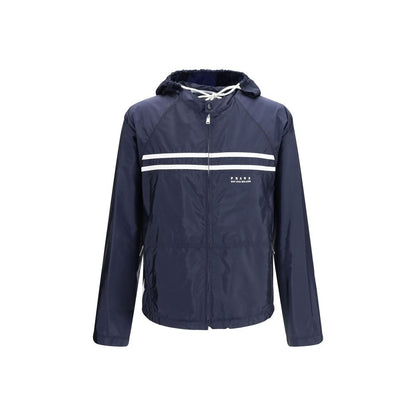 Blue Nylon Shell Jacket