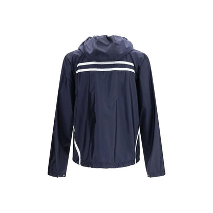 Blue Nylon Shell Jacket
