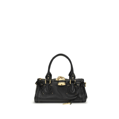Black Buffalo Leather Shoulder Bag