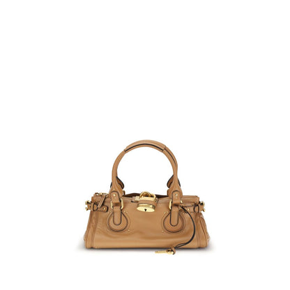 Brown Buffalo Leather Shoulder Bag