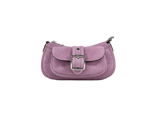 Coach Mini Ashton Suede Shoulder Bag Purse