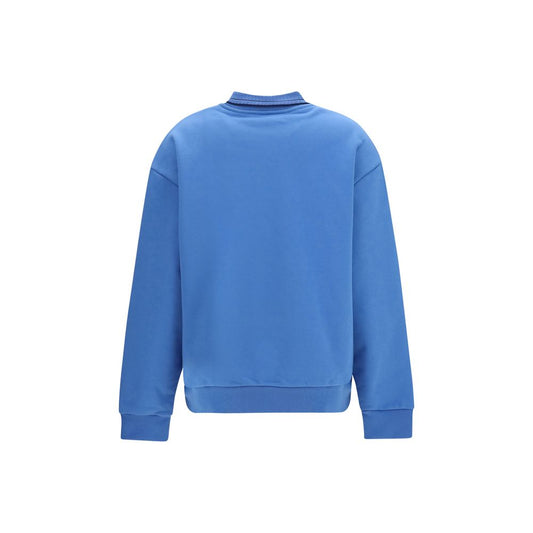 Blue Cotton Sweatshirt