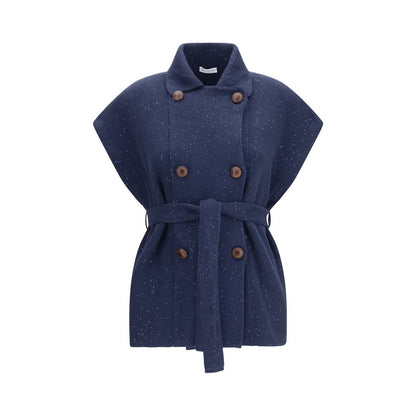 Blue Cotton Coat