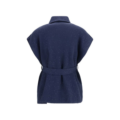 Blue Cotton Coat