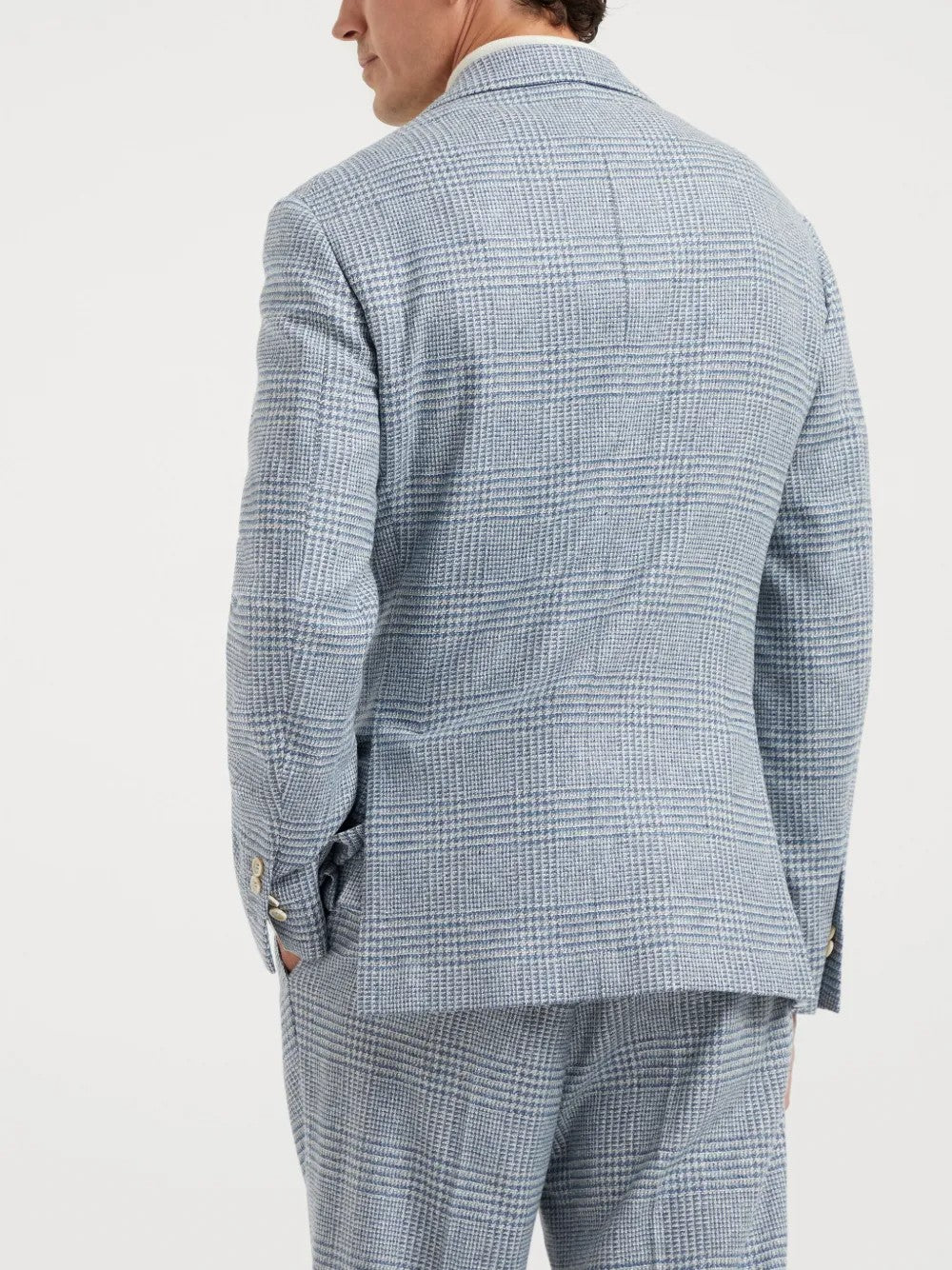 Light Blue Wool Blazer