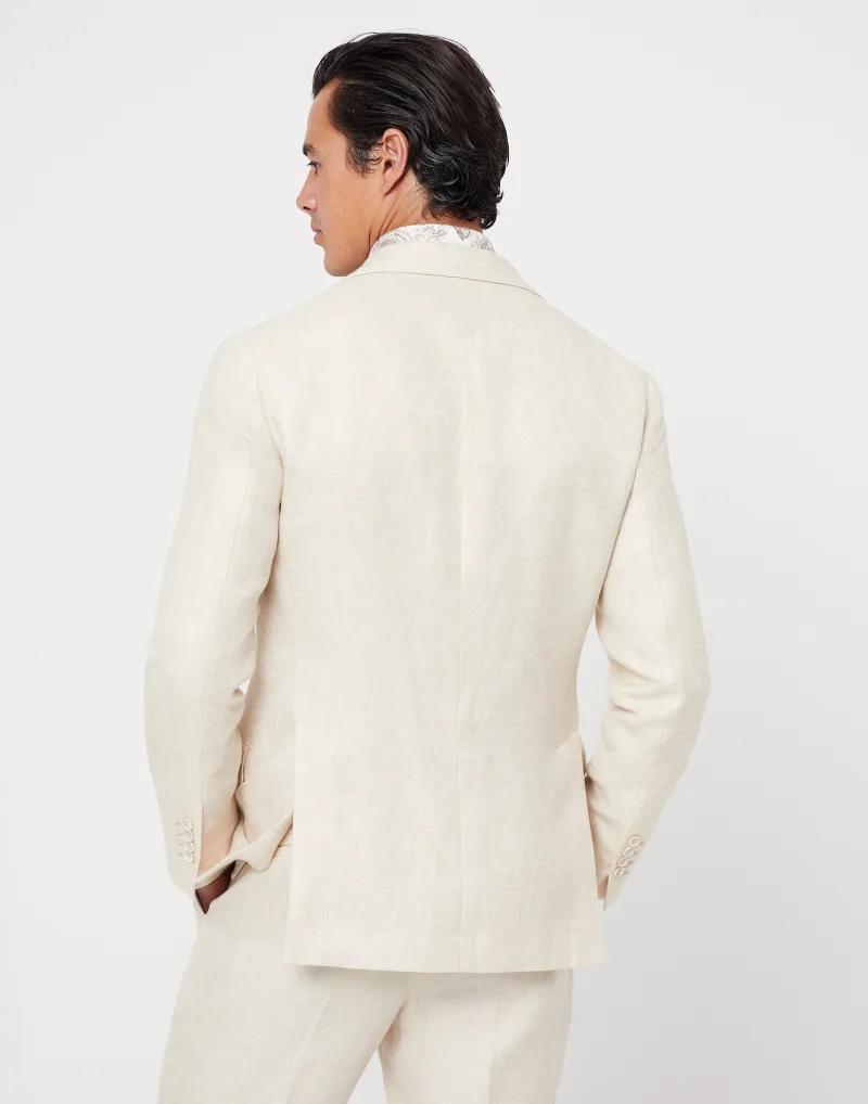 Green Linen Blazer