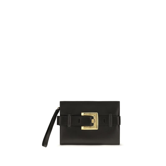Black Lamb Ovis Aries Aries Clutch Bag