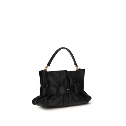 Black Calf Leather Bos Taurus Handbag