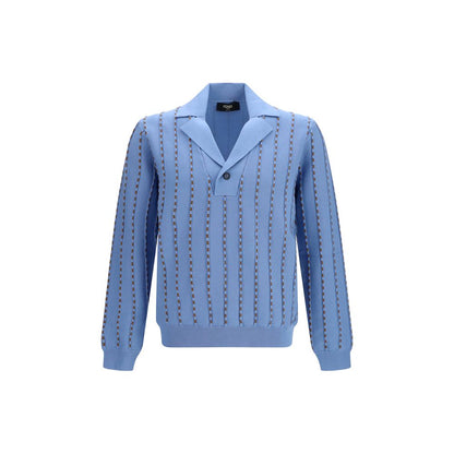 Blue Cotton Sweatshirt