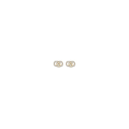 Gold Brass Earrings