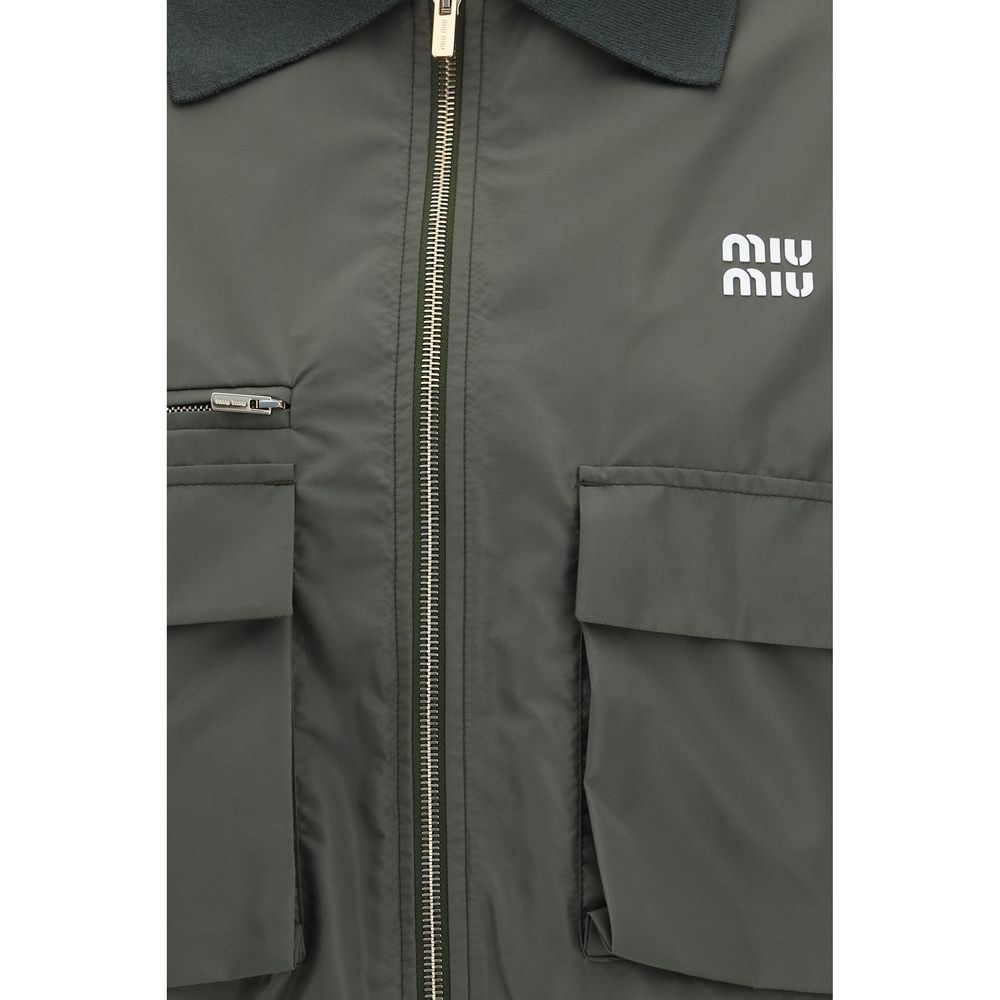 Bicolor Polyester Shell Jacket