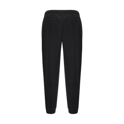 Black Cotton Joggers (Workout Pants)