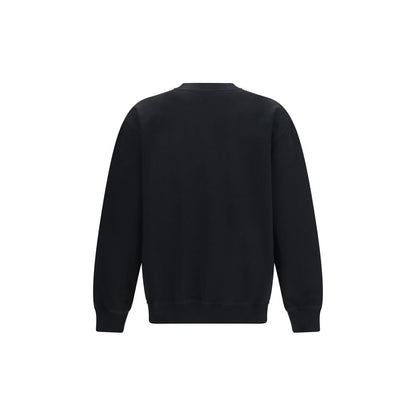 Black Cotton Sweatshirt